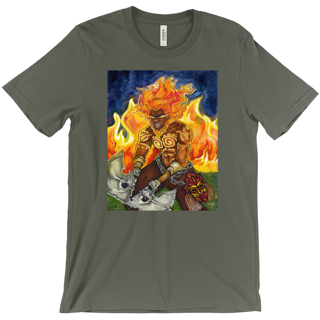 Apparel-DTG-TShirt-Bella-3001-2XL-Army-Mens-CF-20251006112531727