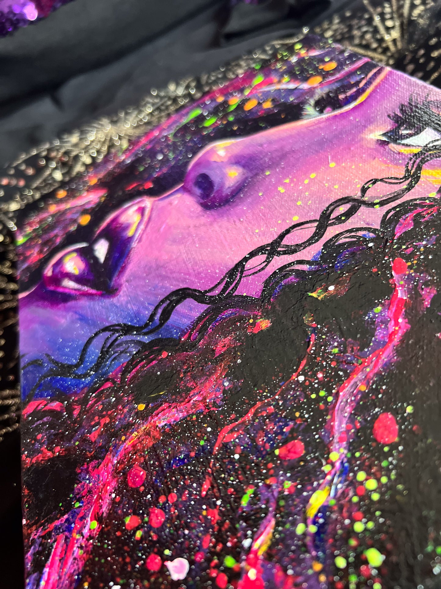 Original Canvas: Viola
