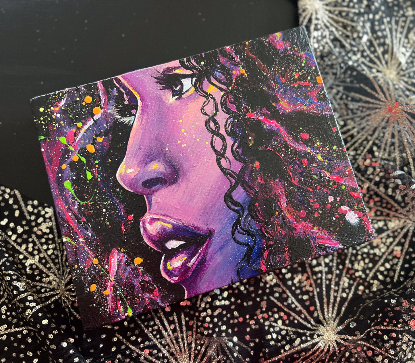 Original Canvas: Viola