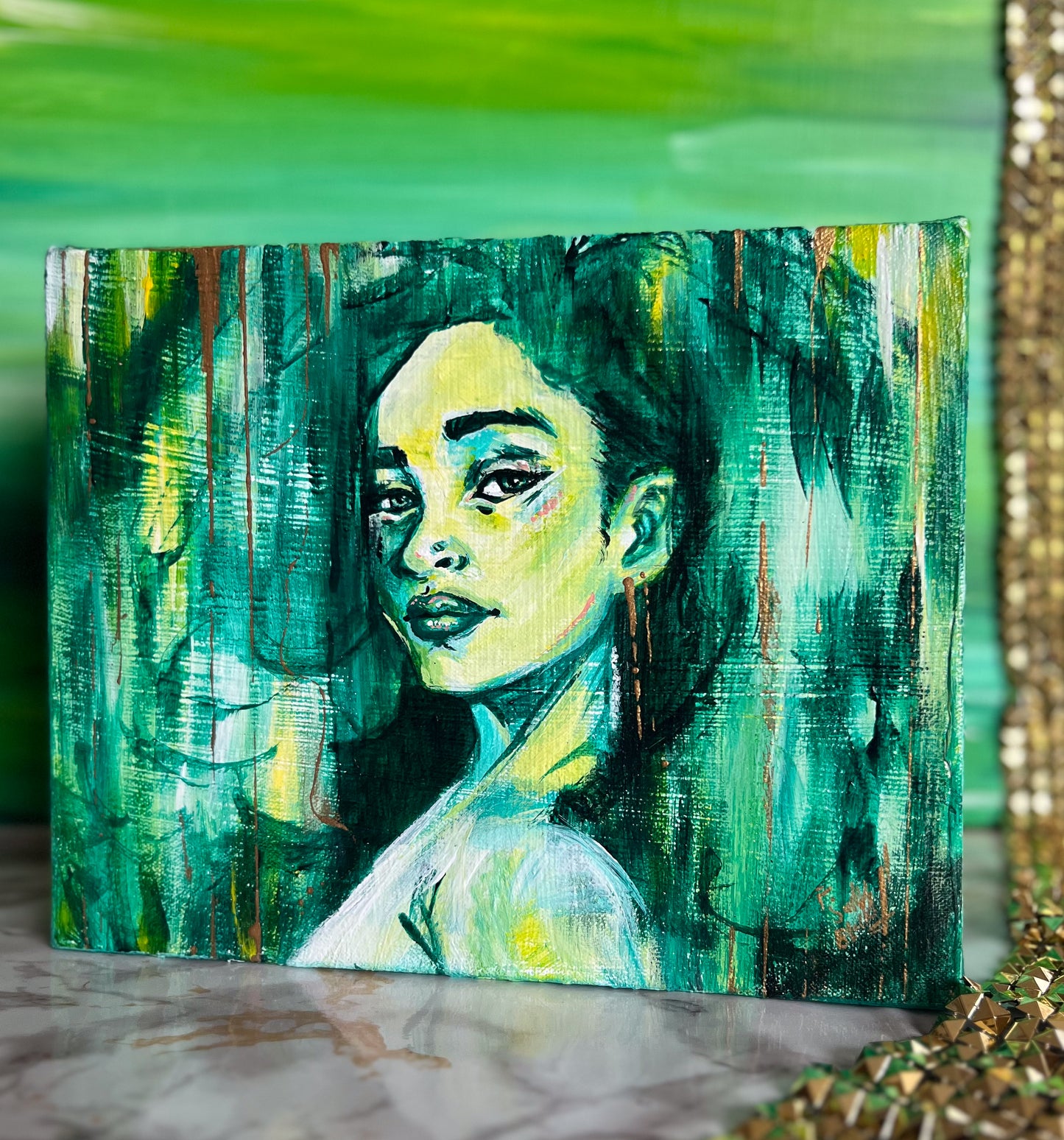 Original Canvas: Esméralda