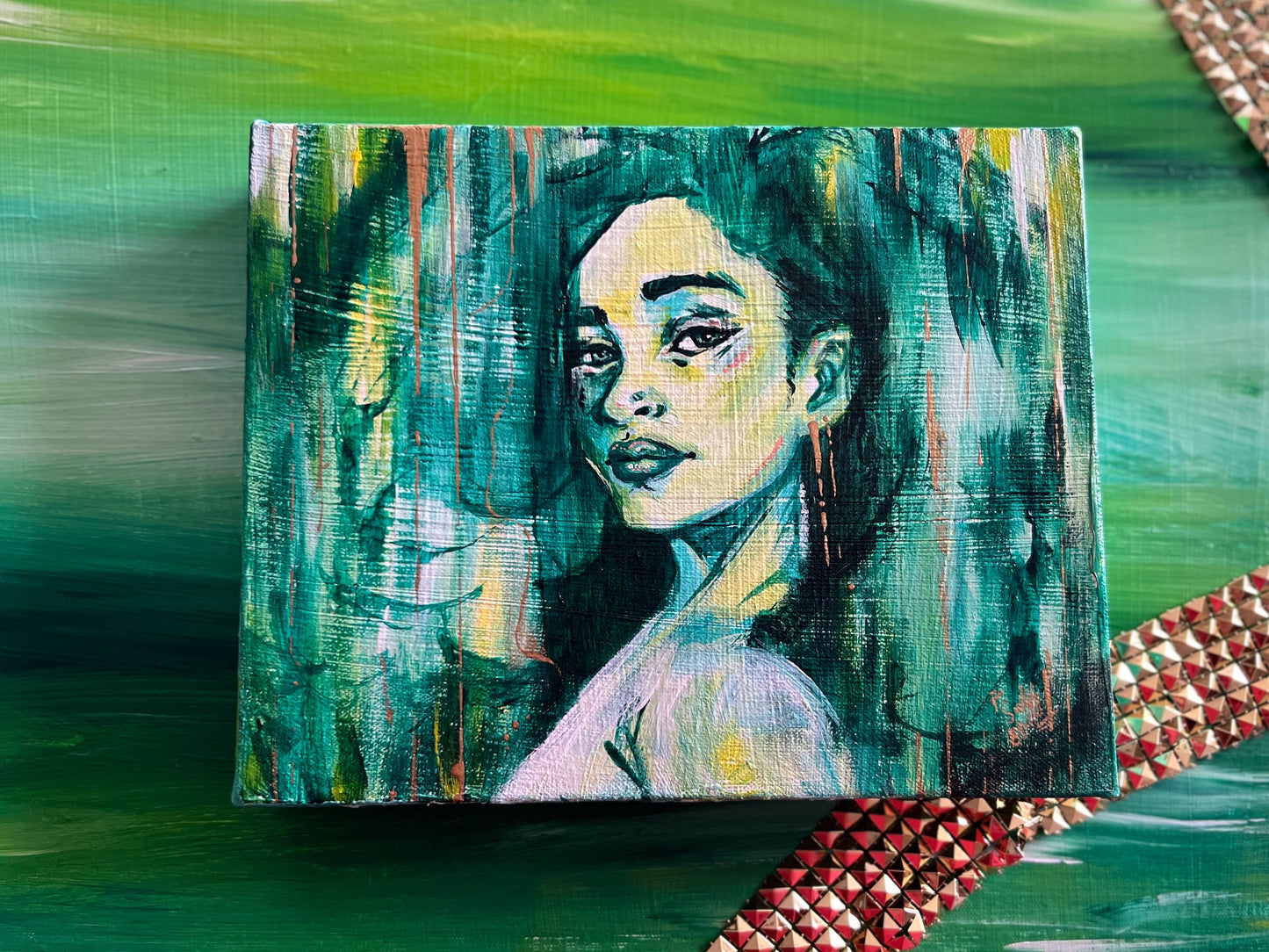 Original Canvas: Esméralda