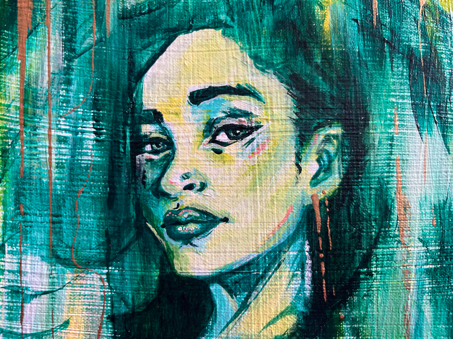 Original Canvas: Esméralda