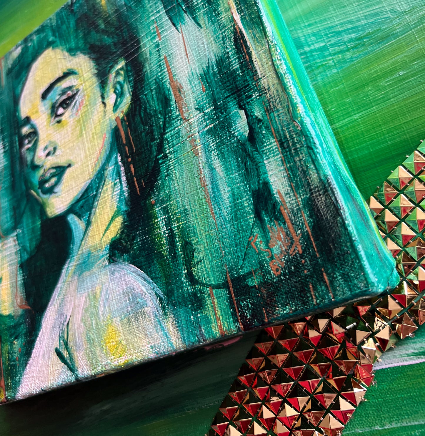 Original Canvas: Esméralda