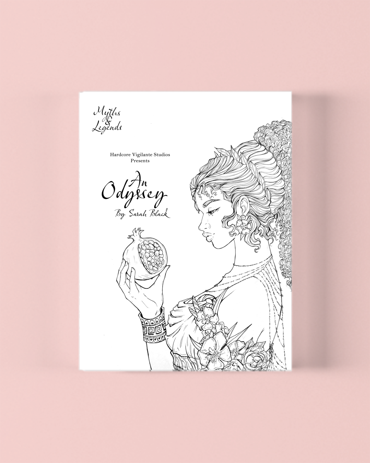 An Odyssey: A Greek Mythology Coloring Book