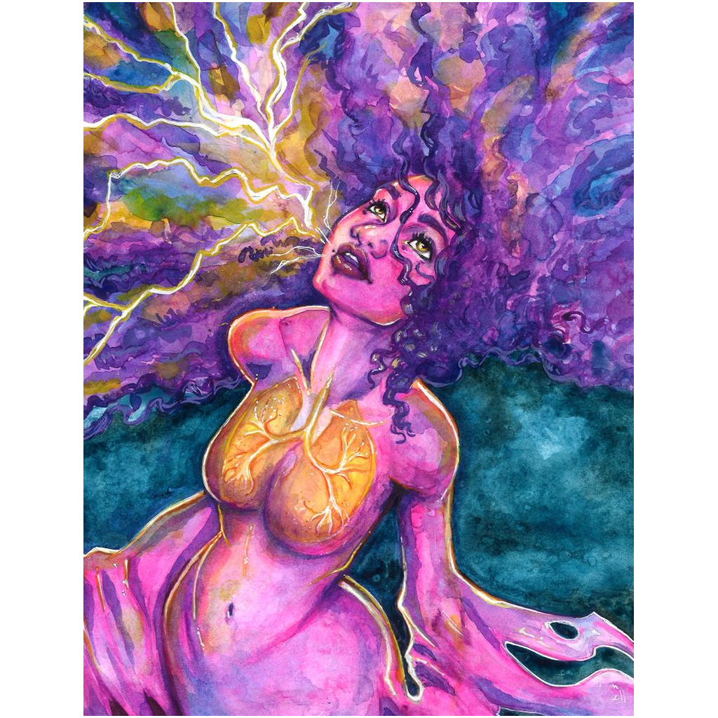 Andrea: Her Name Means Courage Fine Art Print