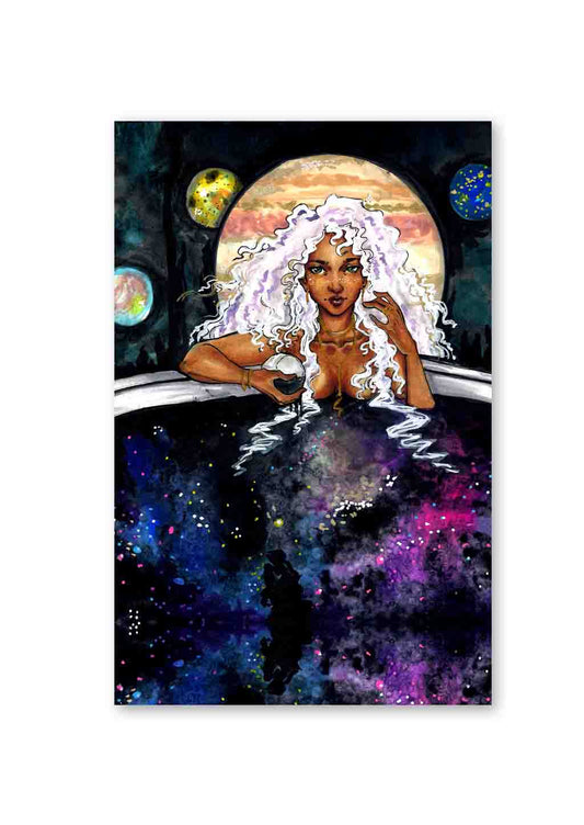 Milky way Print (Holographic print)