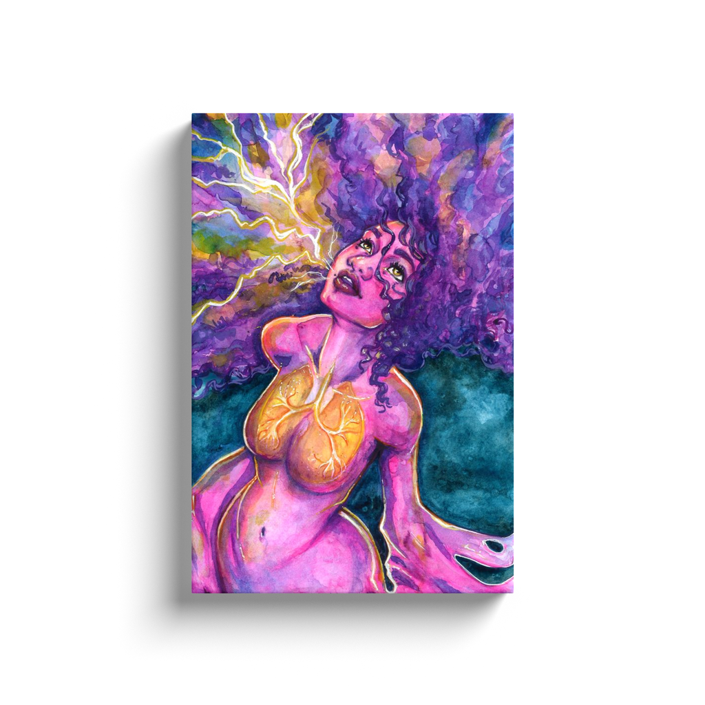 Andrea (Just Breathe) Canvas Wraps
