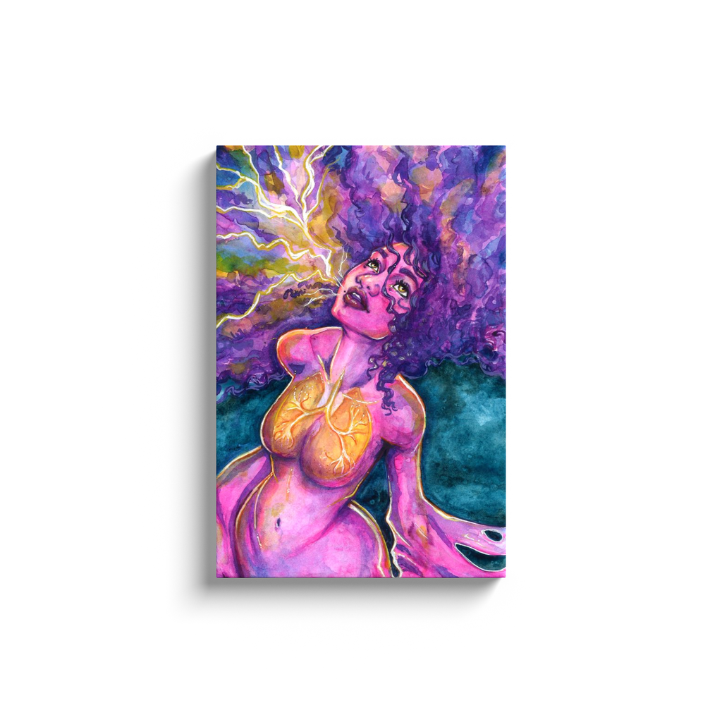 Andrea (Just Breathe) Canvas Wraps