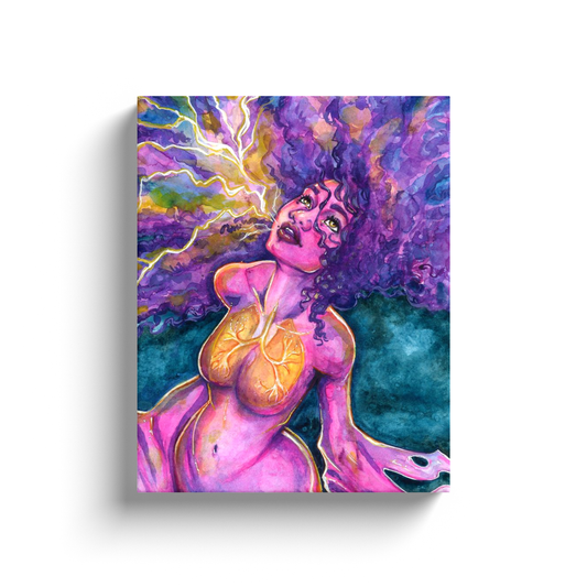 Andrea (Just Breathe) Canvas Wraps