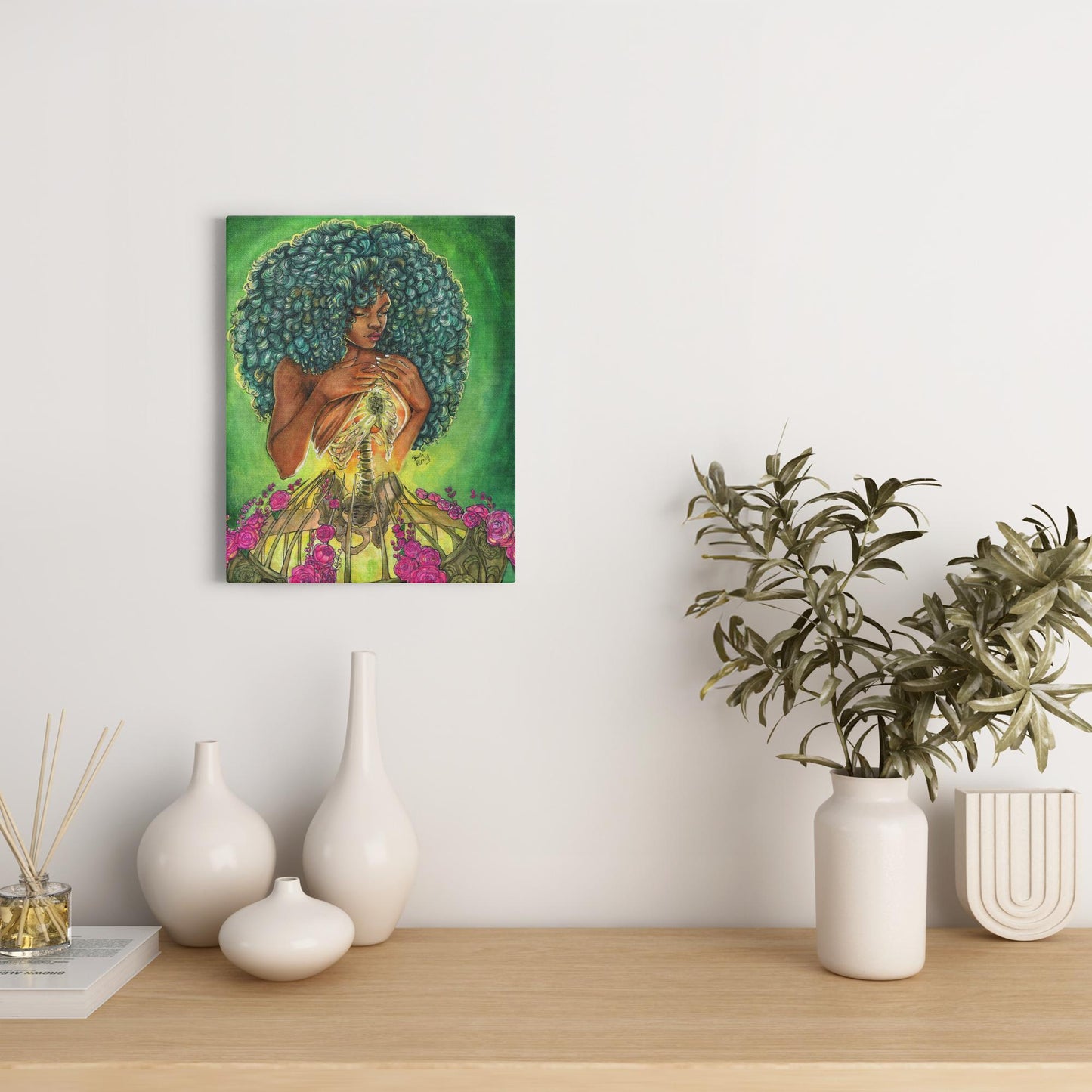 Delicate — The Power in Softness Wrapped Canvas