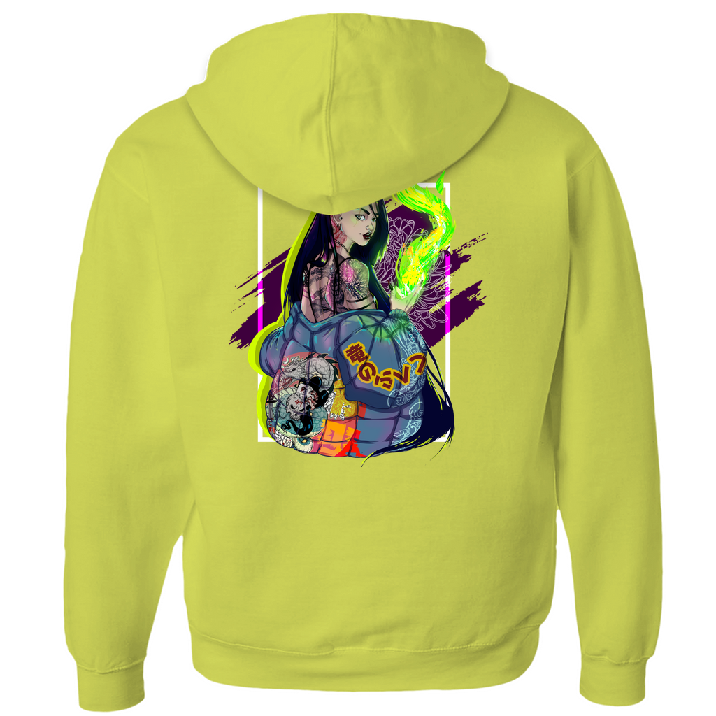 Mikuro Tatsu Zip-up Hoodie