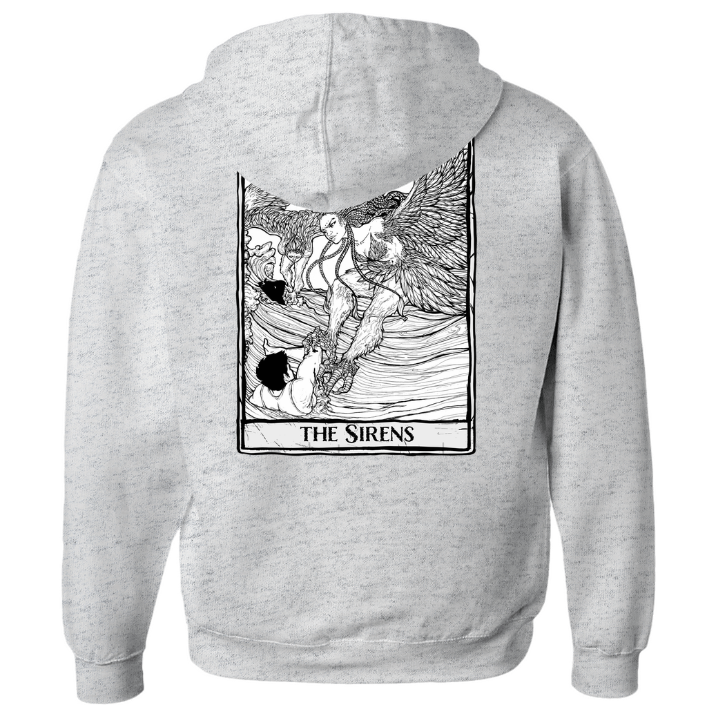 The Sirens Hoodies (Zip-up) in Dark Grey