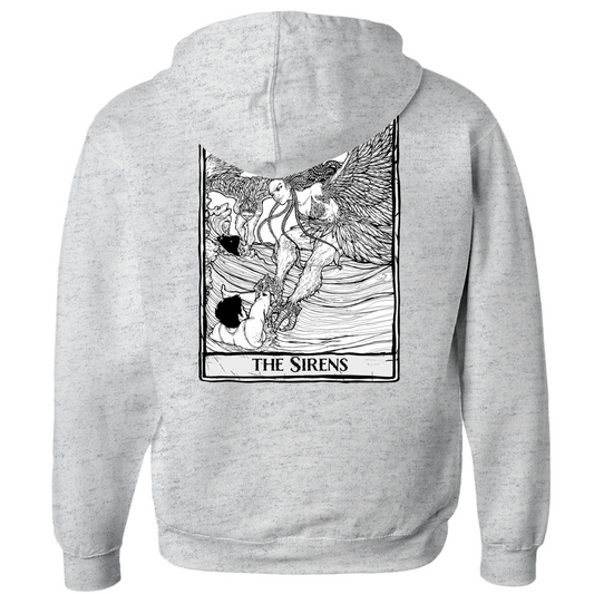 The Sirens Hoodies (Zip-up) in Dark Grey