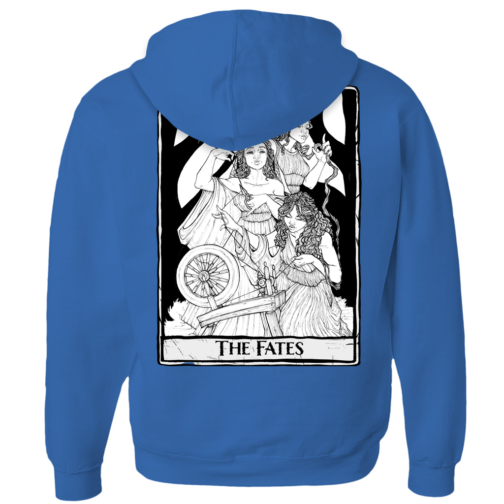 The Fates Hoodies (Zip-up) in black
