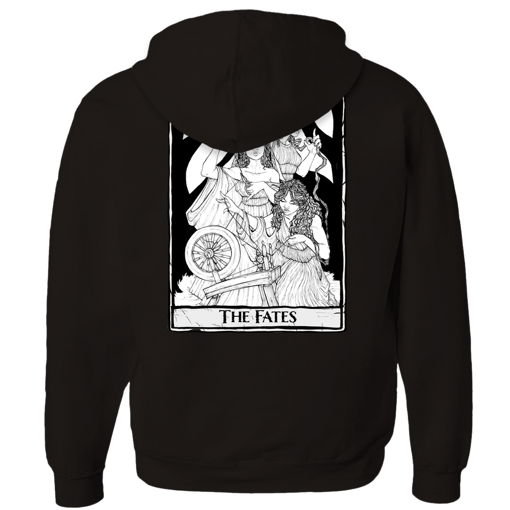 The Fates Hoodies (Zip-up) in black