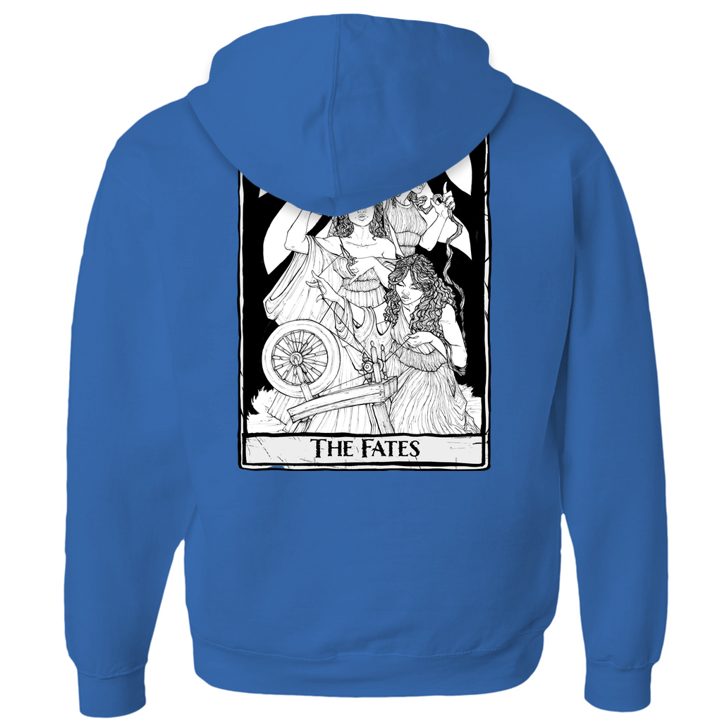 The Fates Hoodies (Zip-up) in black