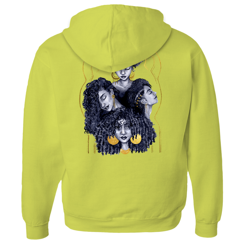 You Should See me In a Crown Hoodies (Zip-up) in Athletic Heather