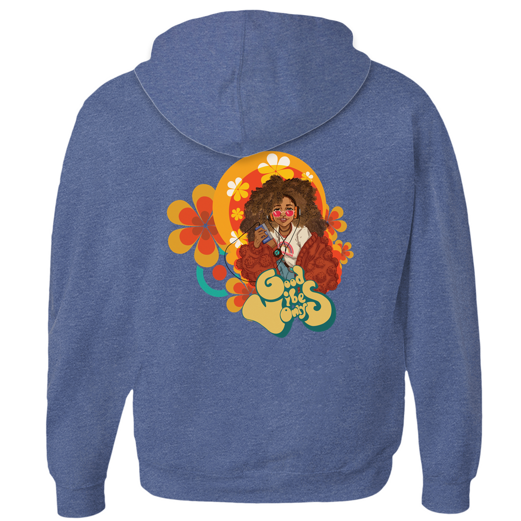 Good Vibes Only Hoodies (Zip-up)