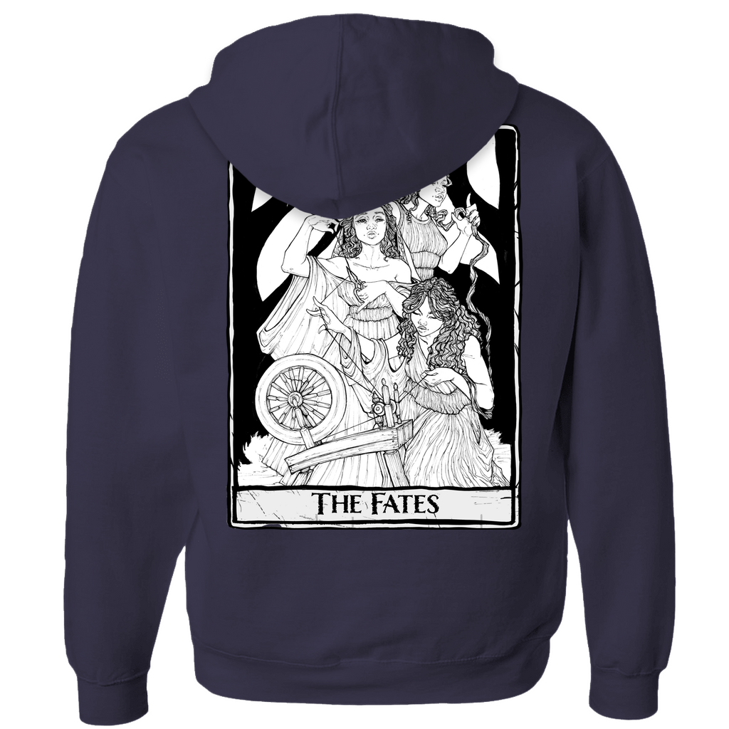 The Fates Hoodies (Zip-up) in black