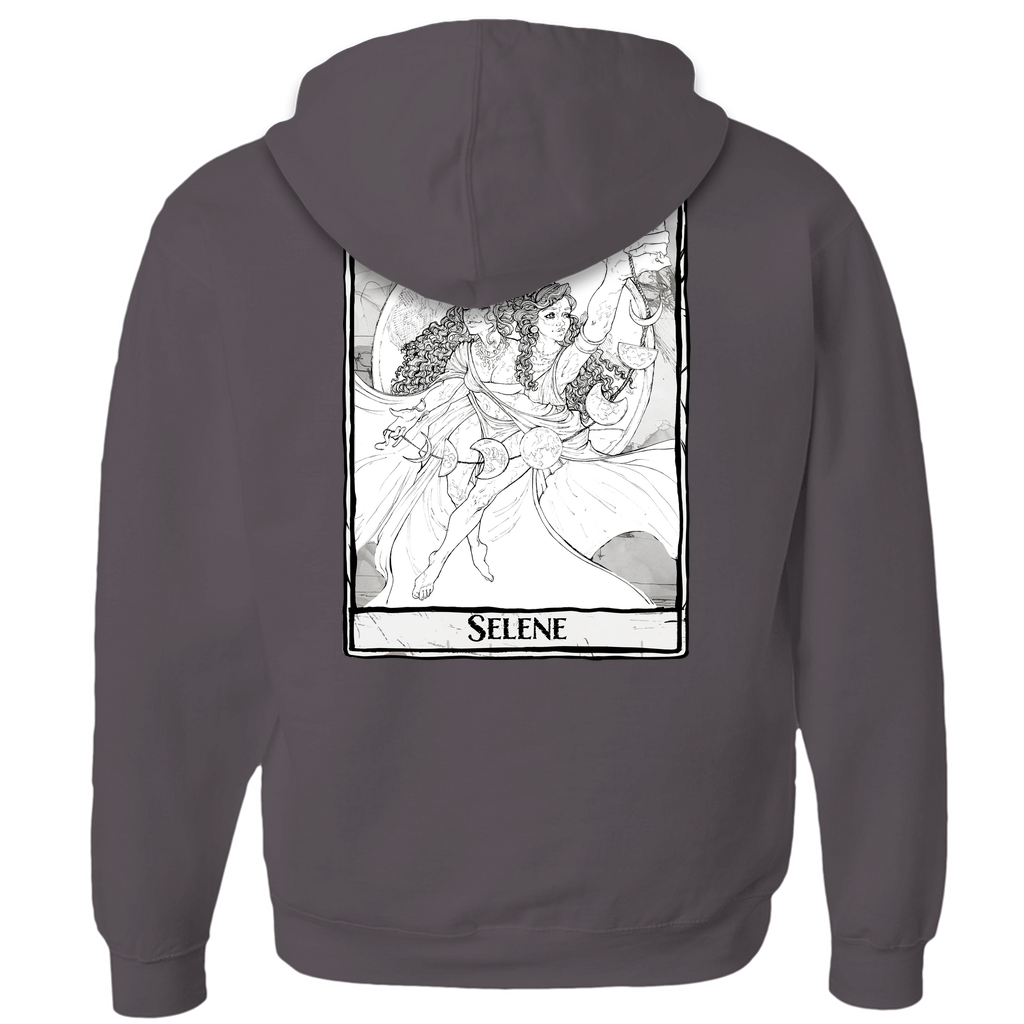 Selene Zip-up Hoodie in Athletic Heather