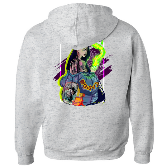 Mikuro Tatsu Zip-up Hoodie