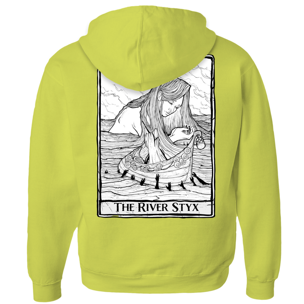 The River Styx Hoodies (Zip-up) in Kelly Green