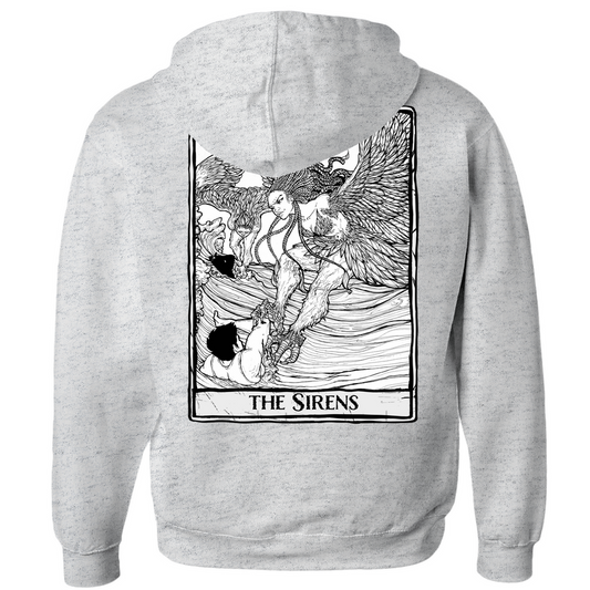 The Sirens Hoodies (Zip-up) in Dark Grey