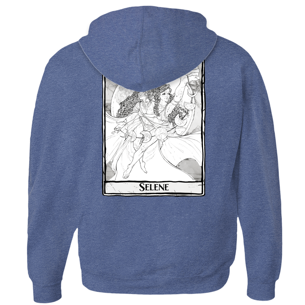 Selene Zip-up Hoodie in Athletic Heather