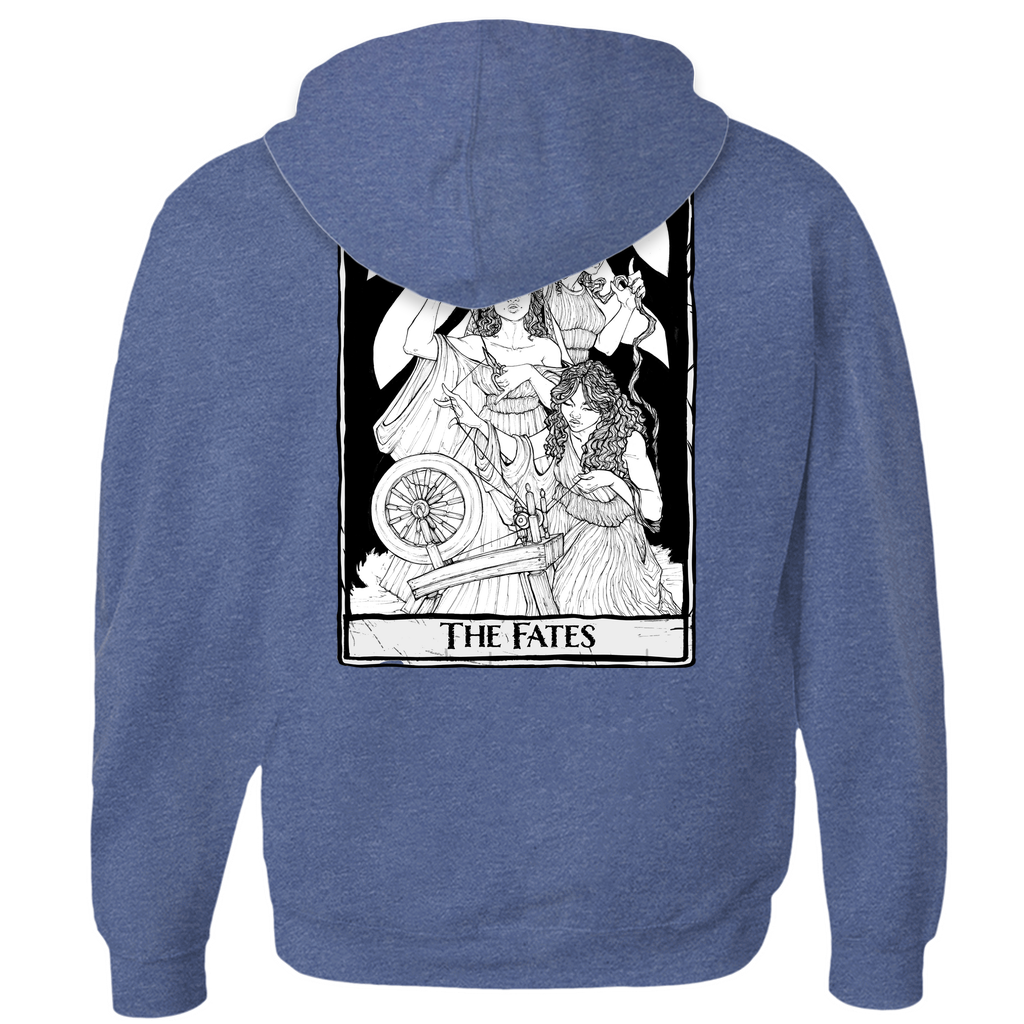 The Fates Hoodies (Zip-up) in black