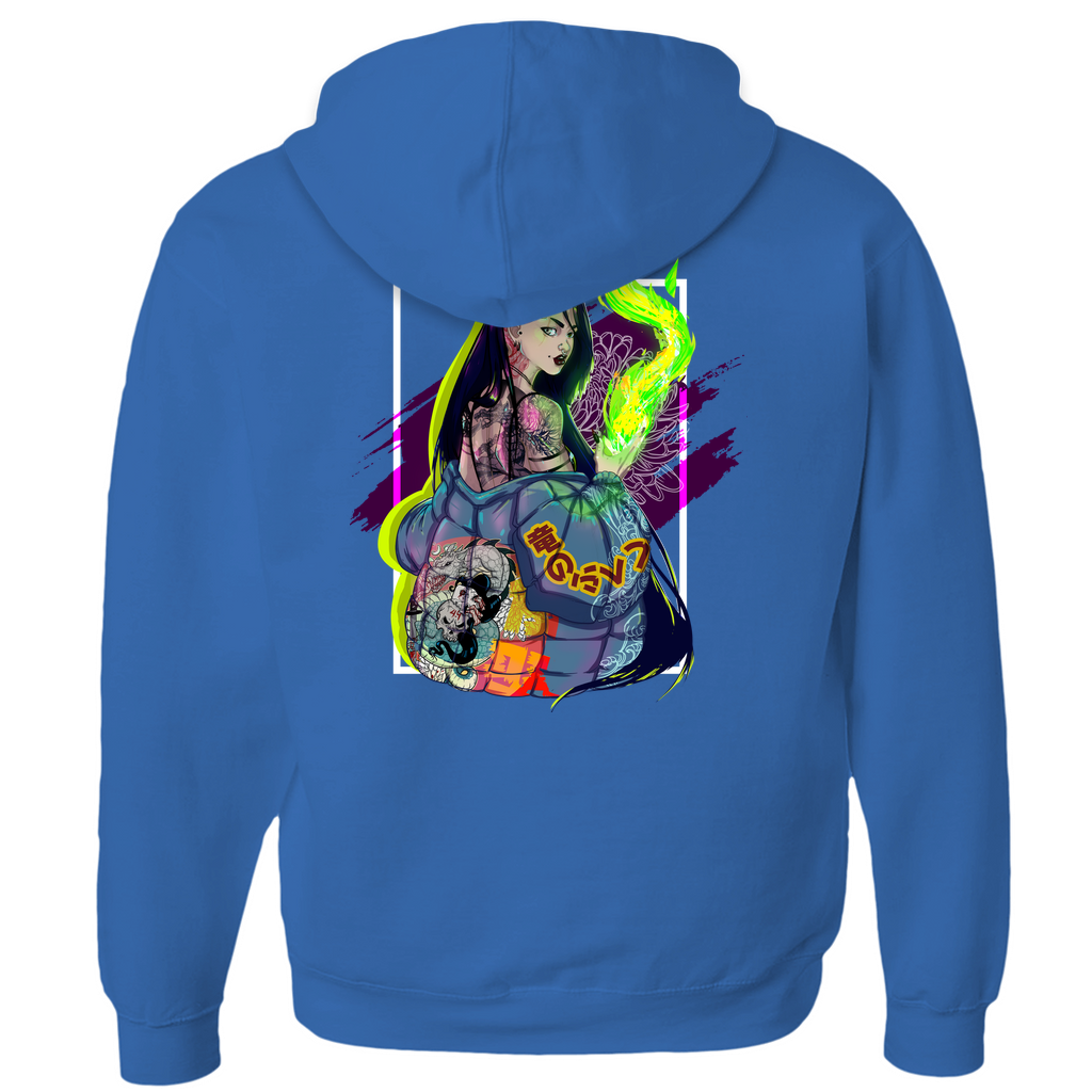 Mikuro Tatsu Zip-up Hoodie
