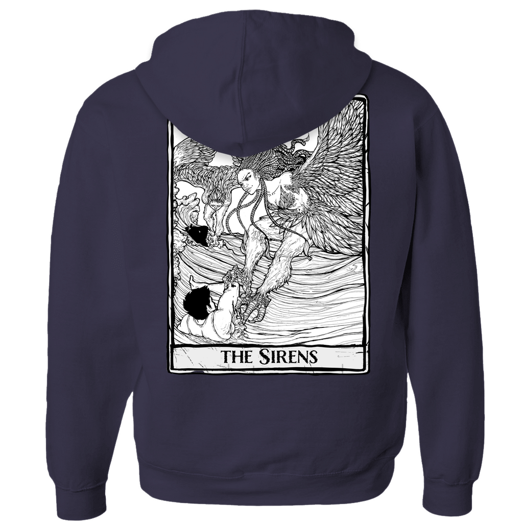 The Sirens Hoodies (Zip-up) in Dark Grey