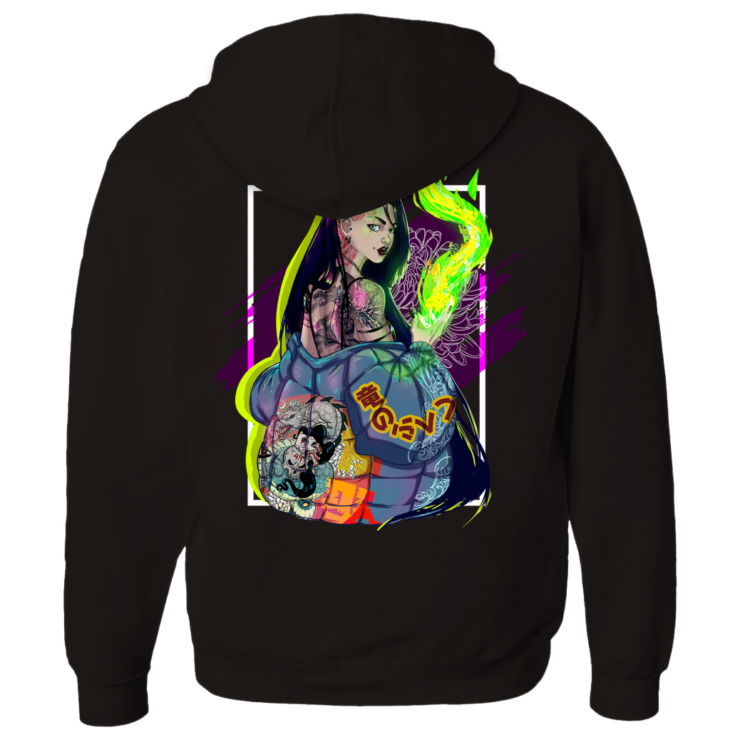 Mikuro Tatsu Zip-up Hoodie