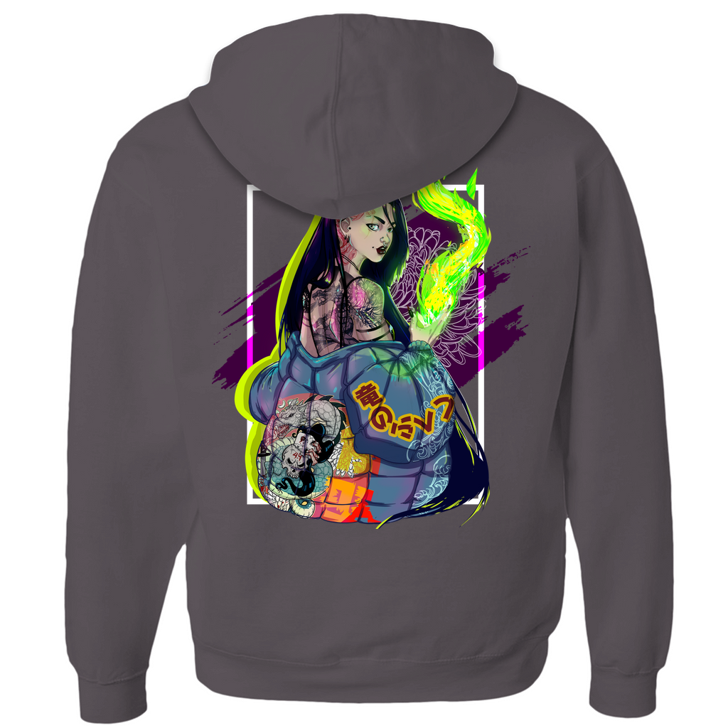 Mikuro Tatsu Zip-up Hoodie
