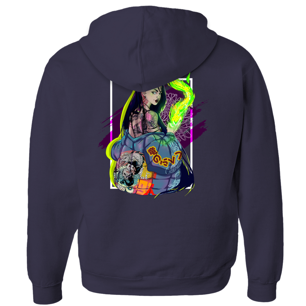 Mikuro Tatsu Zip-up Hoodie