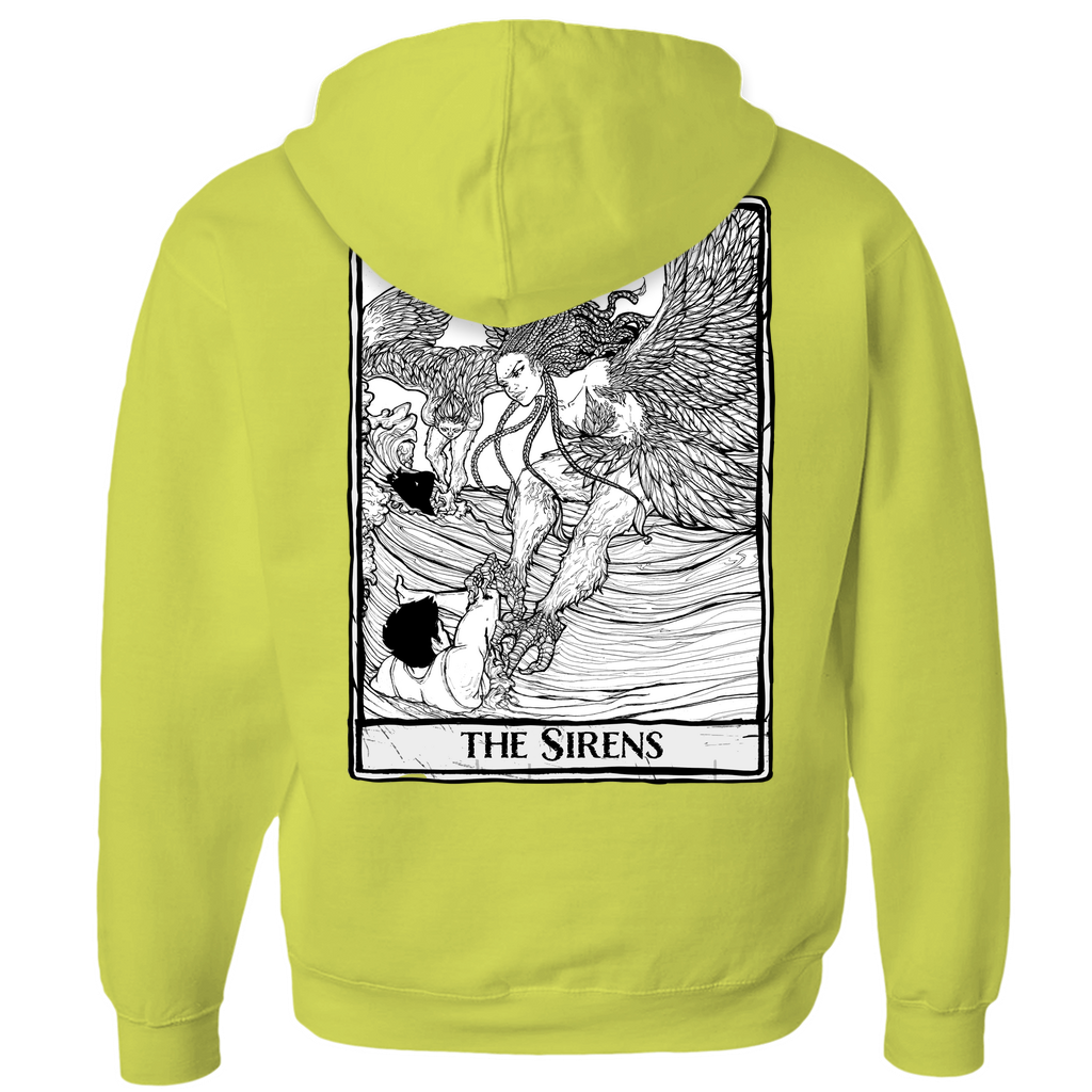 The Sirens Hoodies (Zip-up) in Dark Grey