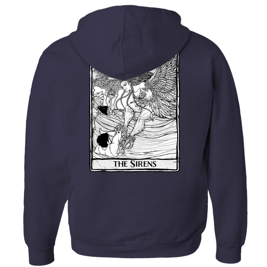 The Sirens Hoodies (Zip-up) in Dark Grey