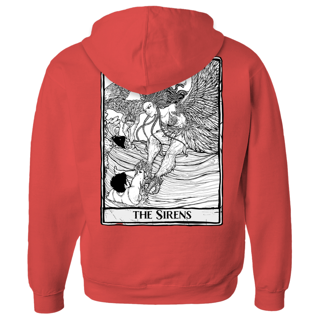 The Sirens Hoodies (Zip-up) in Dark Grey