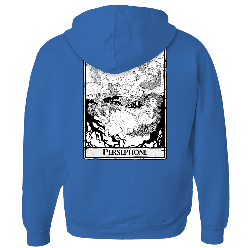 Persephone Zip-up Hoodie in Athletic Heather
