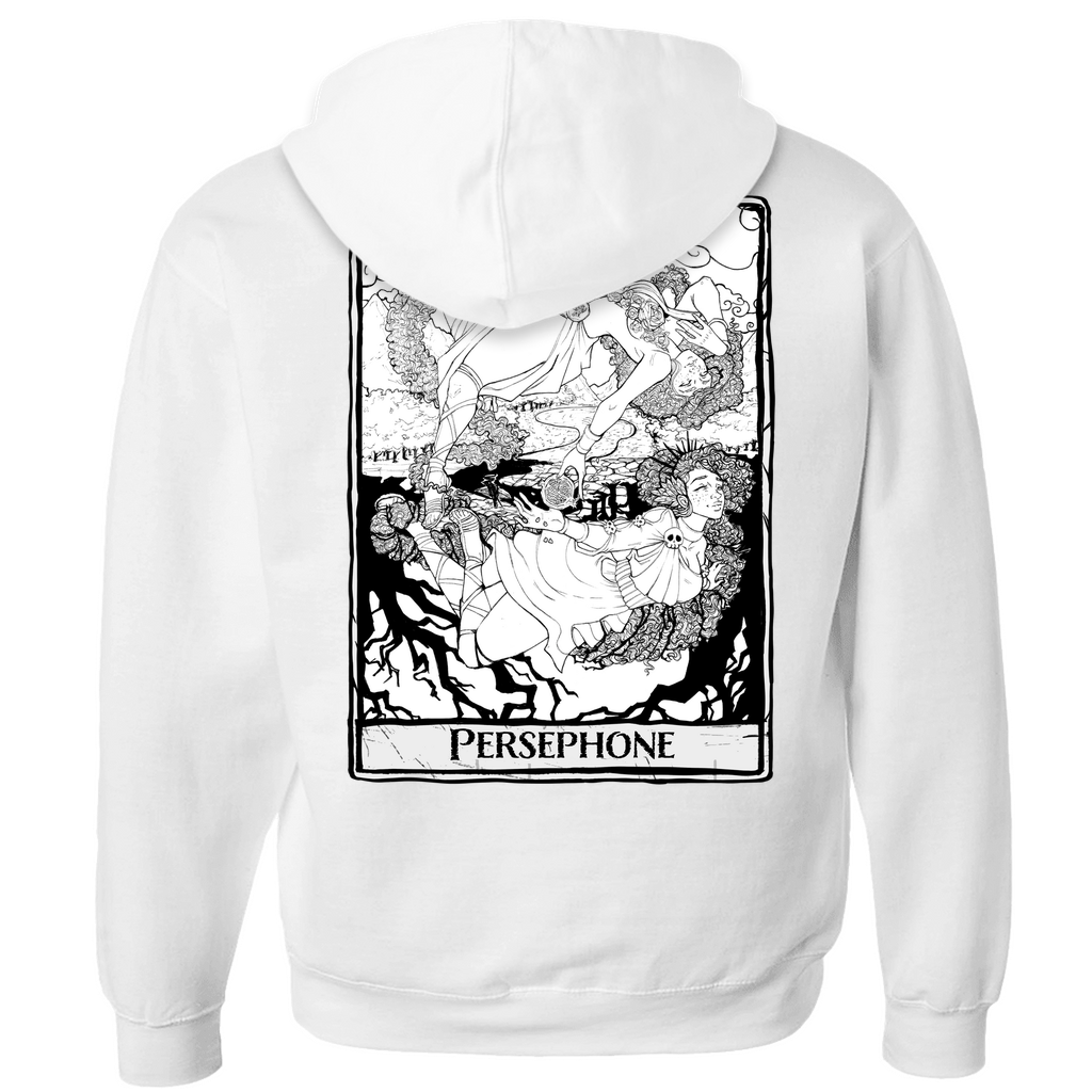Persephone Zip-up Hoodie in Athletic Heather