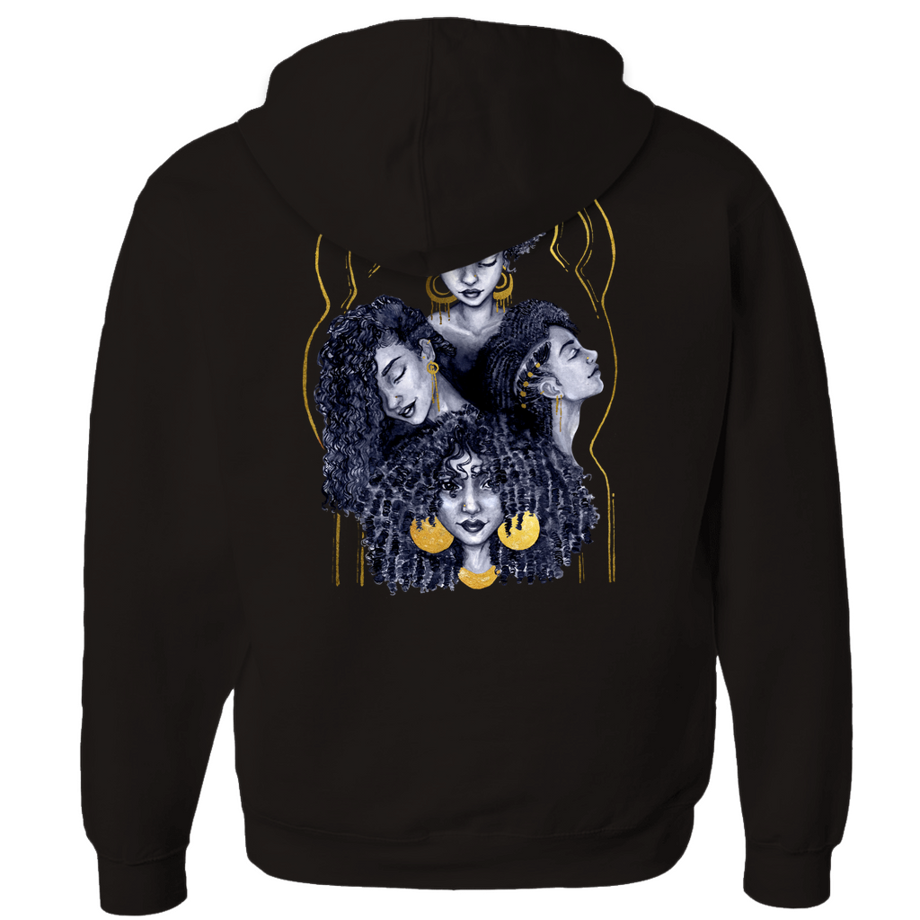 You Should See me In a Crown Hoodies (Zip-up) in Athletic Heather