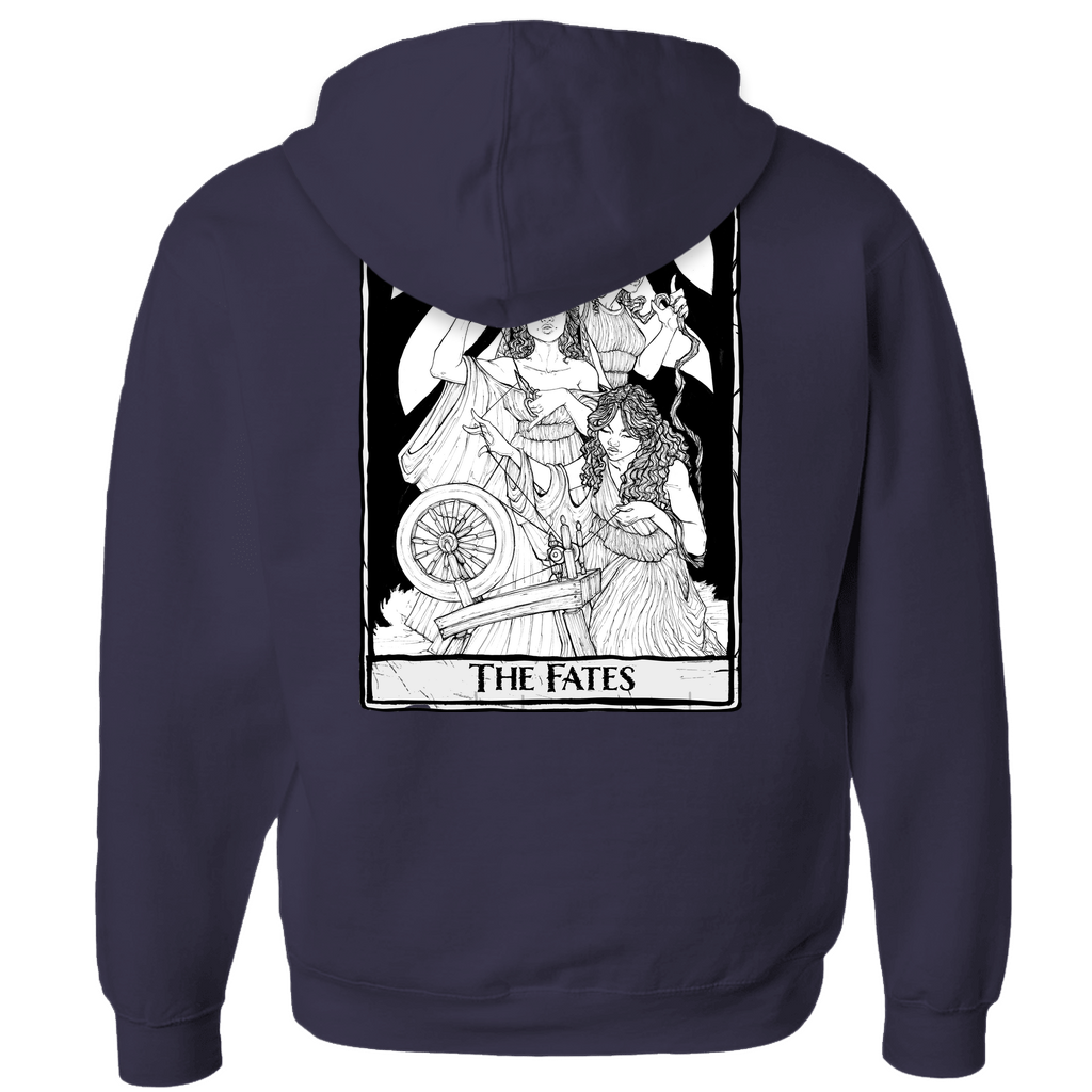 The Fates Hoodies (Zip-up) in black