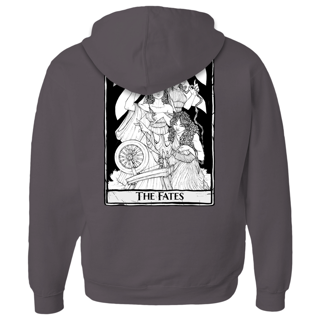The Fates Hoodies (Zip-up) in black