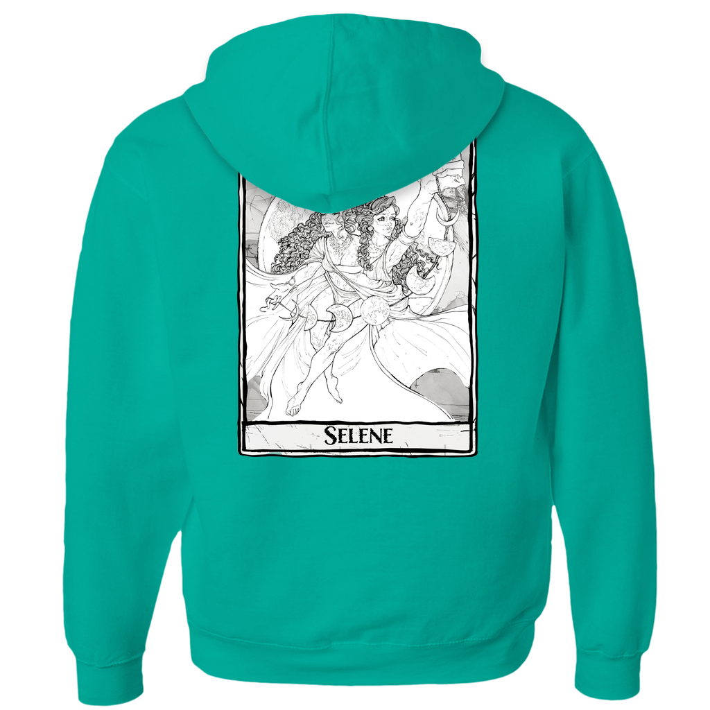 Selene Zip-up Hoodie in Athletic Heather