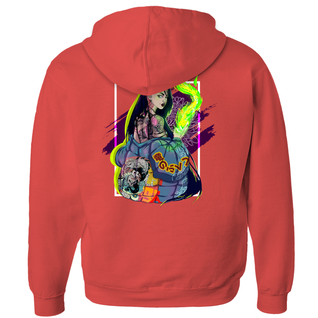 Mikuro Tatsu Zip-up Hoodie