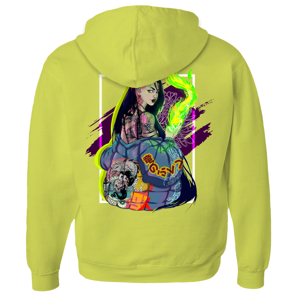 Mikuro Tatsu Zip-up Hoodie