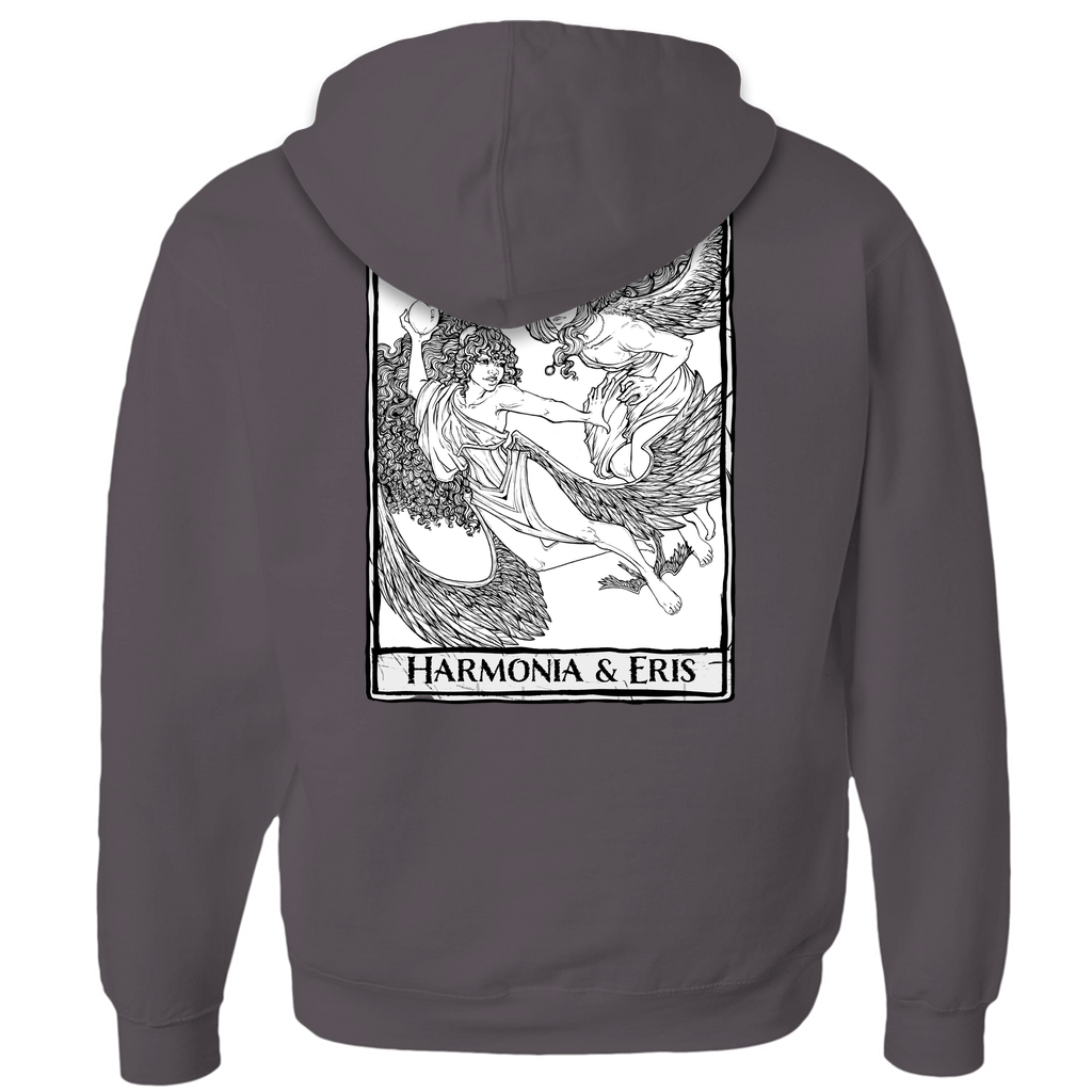 Harmonia & Eris Hoodies (Zip-up) in Athletic Heather