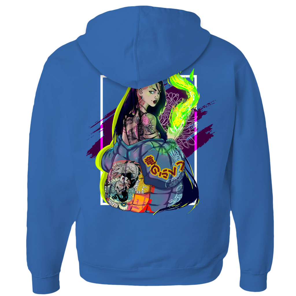 Mikuro Tatsu Zip-up Hoodie