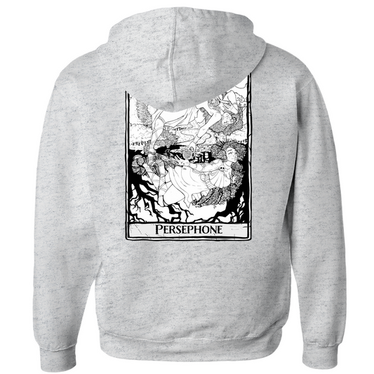 Persephone Zip-up Hoodie in Athletic Heather