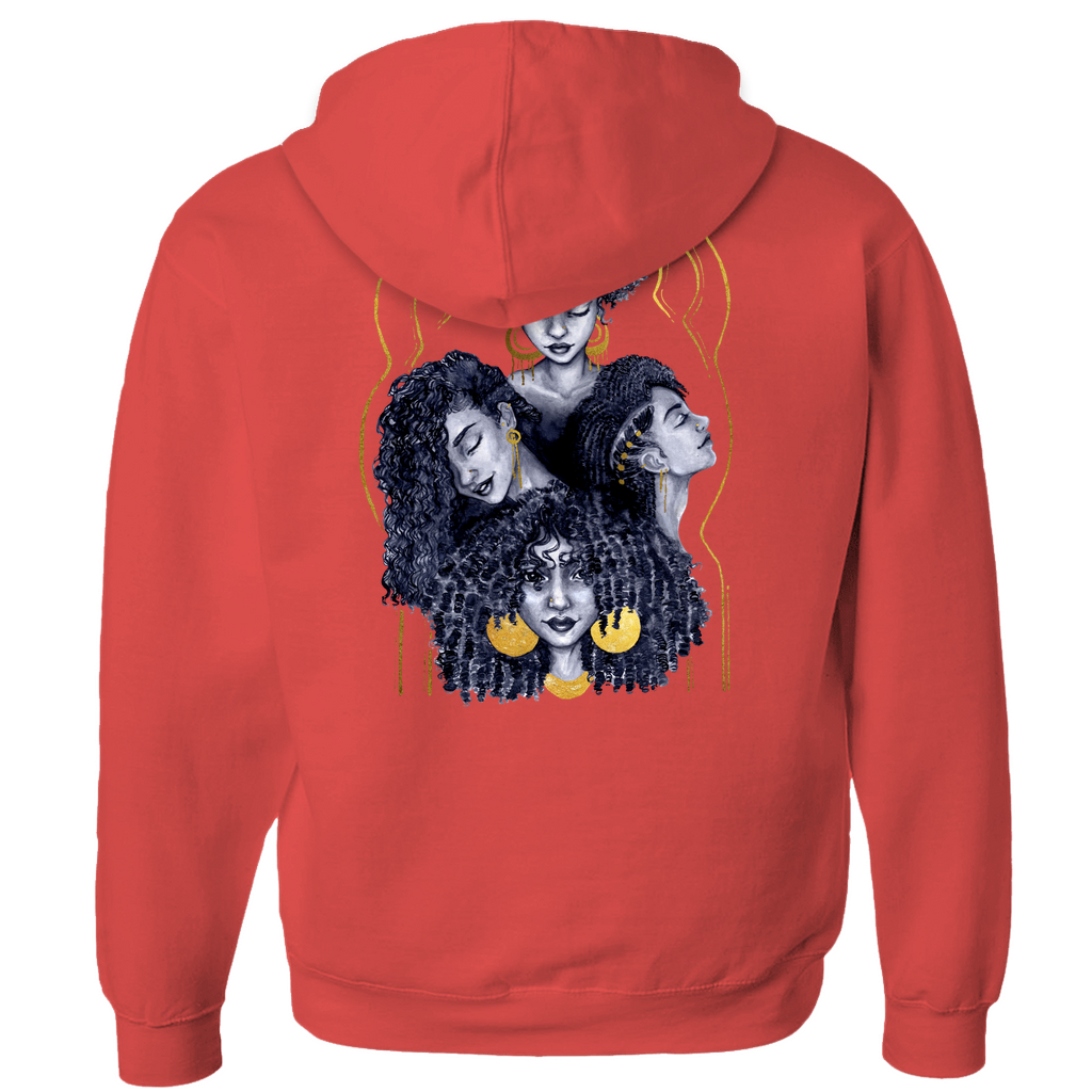 You Should See me In a Crown Hoodies (Zip-up) in Athletic Heather