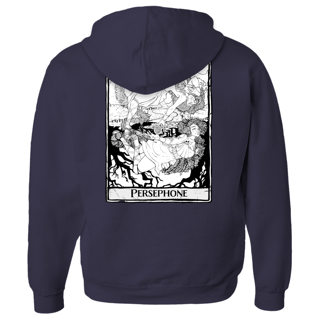 Persephone Zip-up Hoodie in Athletic Heather